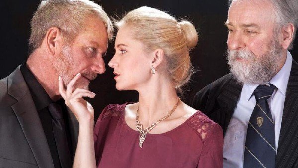 BeautyAndTheSenior: Rossella Visconti - Bussines Wooman Fucked With Two Old Man 720p