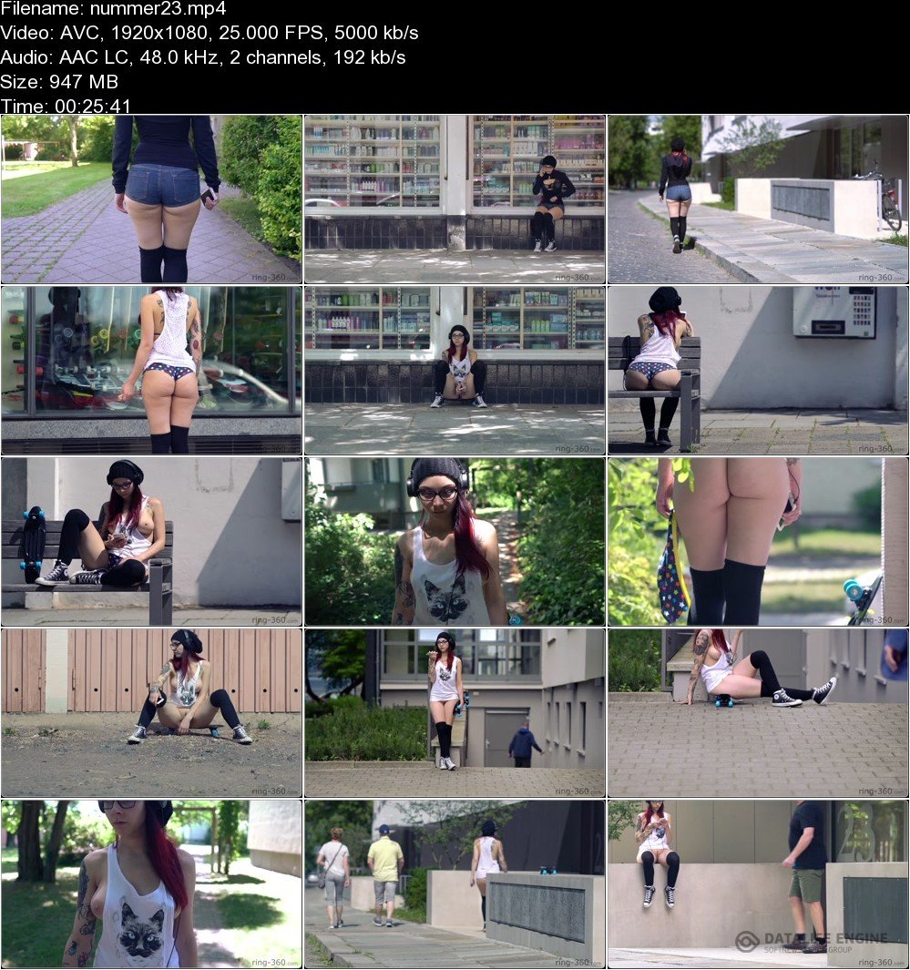 Exhibition: Amateurs - Nude Girl On The Street 1080p