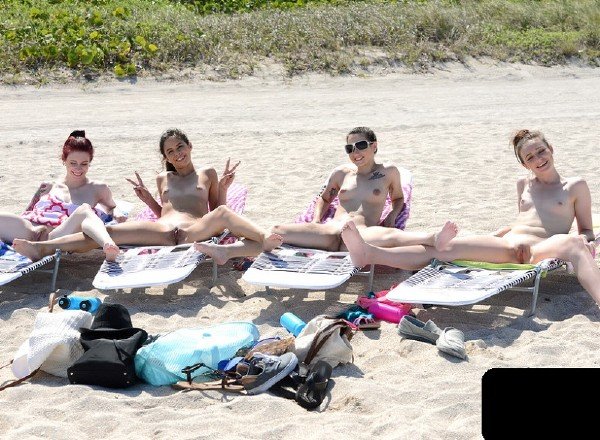 MyTeenVideo: Taylor Reed - Nude Teenagers On The Beach 432p