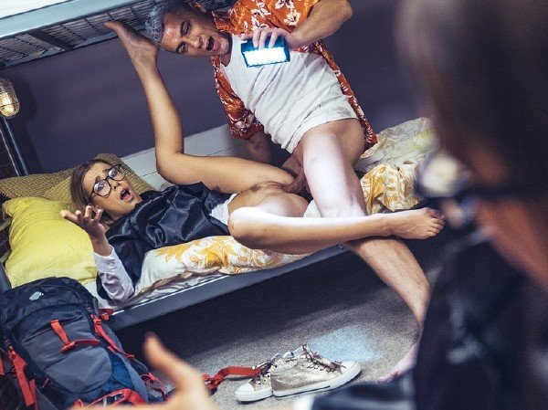 TeamSkeet: Alexis Crystal and Barbara Bieber - Geeky Graduates Sex In Hostel 1080p