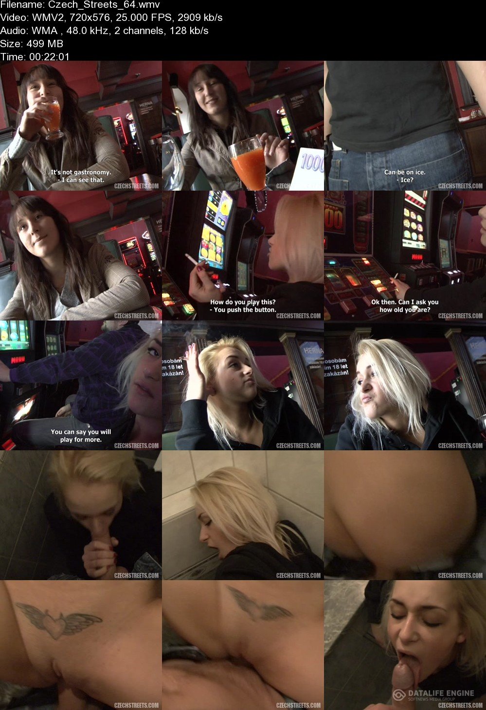 CzechStreets: Amateur - Sex With A Gambling Girl 576p