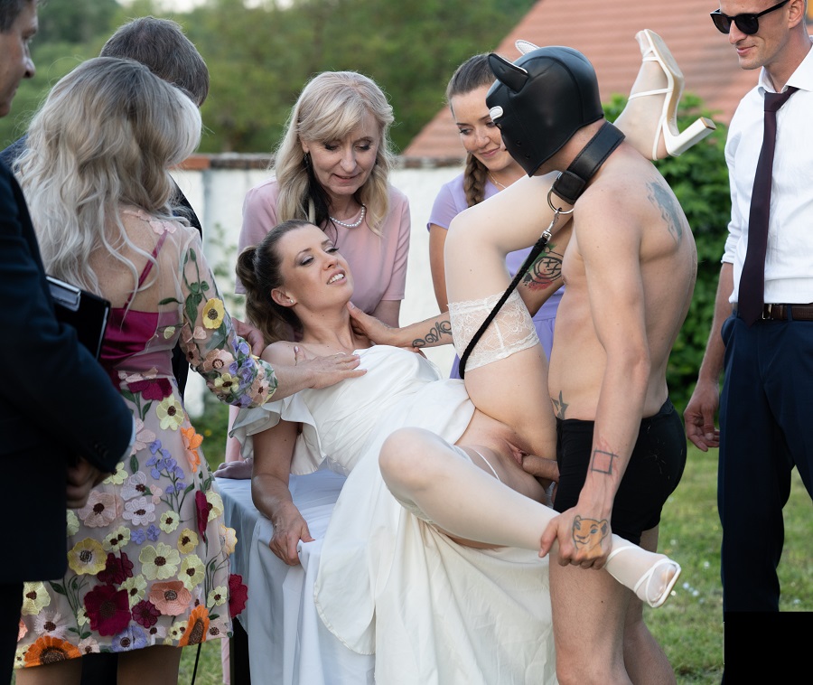 Andrea The Bride Completely Subjugates The Groom FullHD 1080p