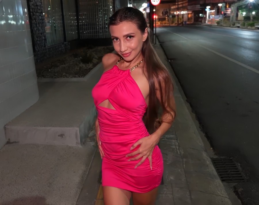 Kriss Kiss I Picked Up A Beauty In A Red Dress At A Nightclub FullHD 1080p