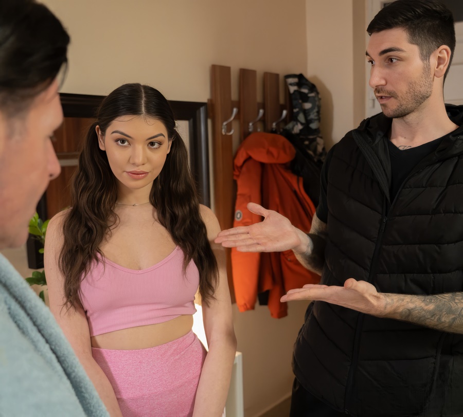 Anha Bellissima Stepfather Fucked His Stepson's Attractive Girlfriend FullHD 1080p